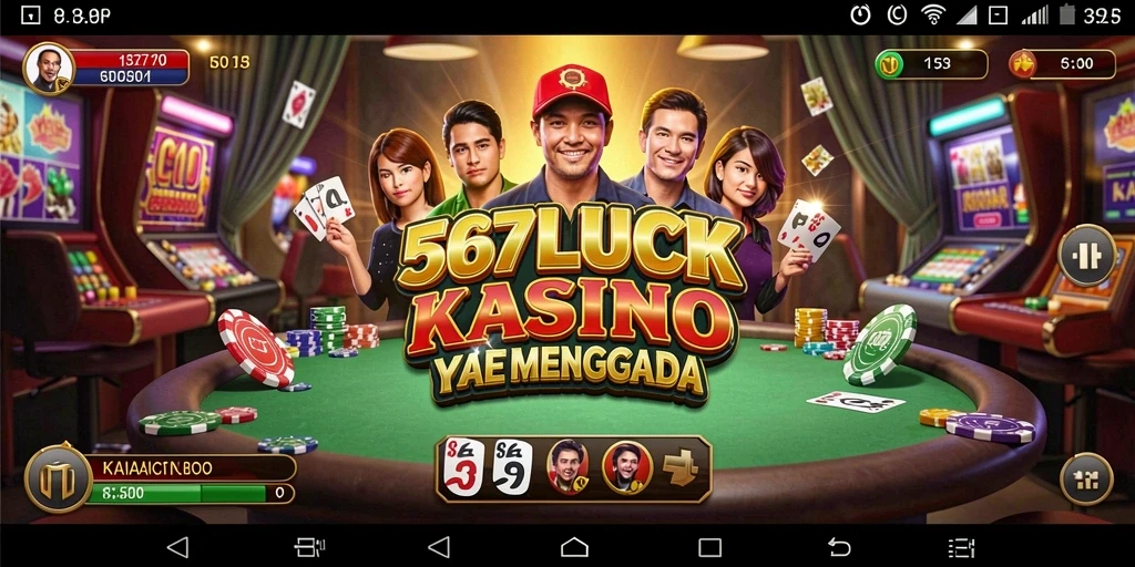 Tampilan gameplay Kasino yang menarik dan interaktif di 567LUCK.