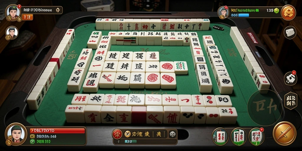 Tampilan gameplay Mahjong menarik di DBLTOTO yang penuh tantangan.