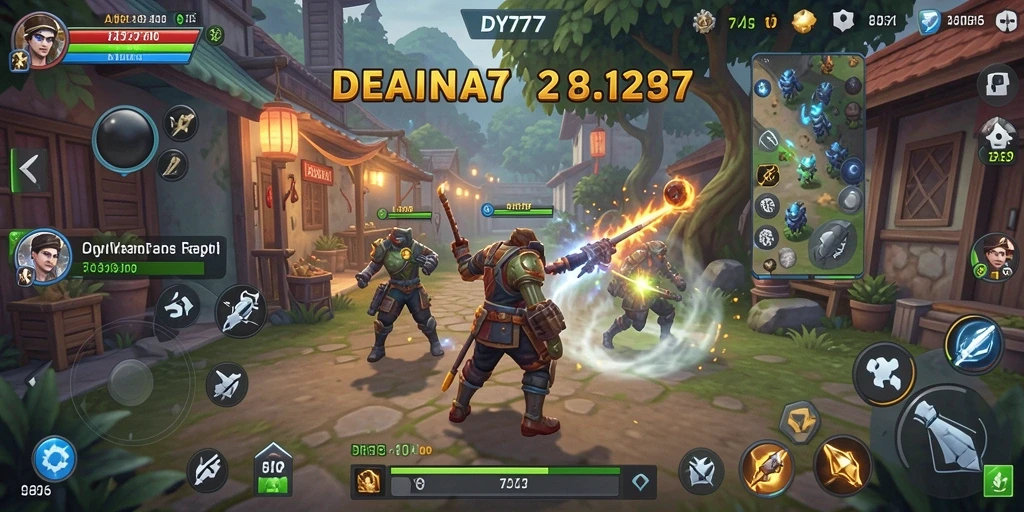 Tampilan utama <strong>DY777</strong> dengan fitur utilitas yang mudah digunakan.