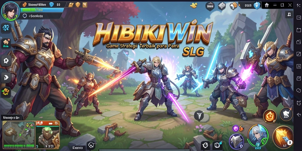 Tampilan menakjubkan dari gameplay HIBIKIWIN yang menarik.