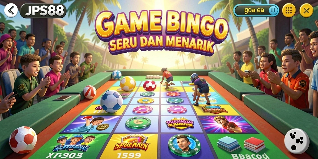 Screenshot gameplay JPS88 menampilkan keseruan permainan Bingo.