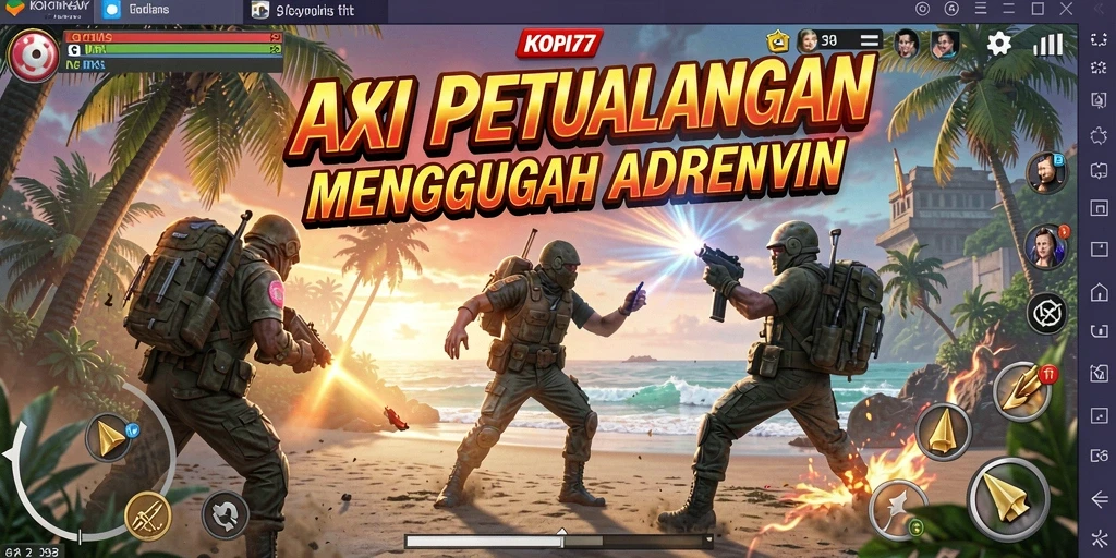 Gameplay KOPI77 yang penuh aksi dan tantangan.