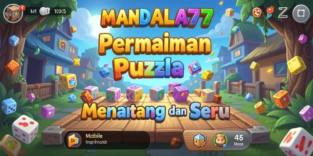 Tampilan gameplay <strong>MANDALA77</strong> yang menantang dan seru.
