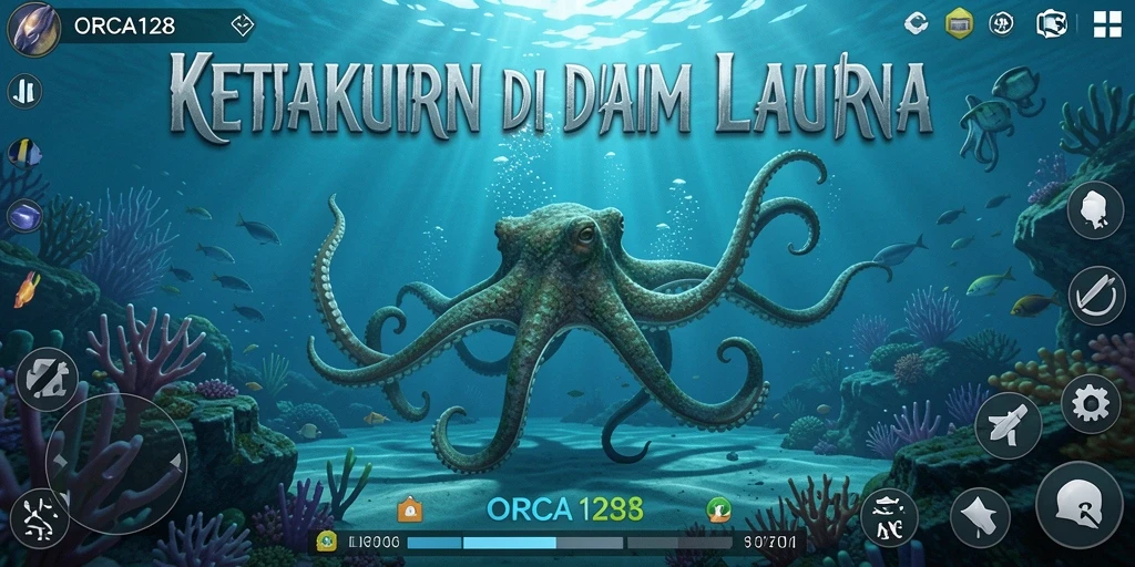 Gameplay ORCA128 yang mencekam dan menakutkan.
