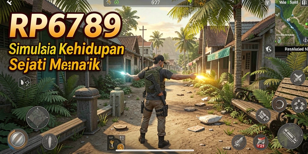 Tangkapan layar dari gameplay RP6789 yang penuh aksi dan interaksi.