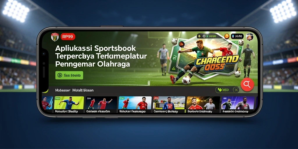 Tampilan gameplay Sportsbook yang menarik dan interaktif.