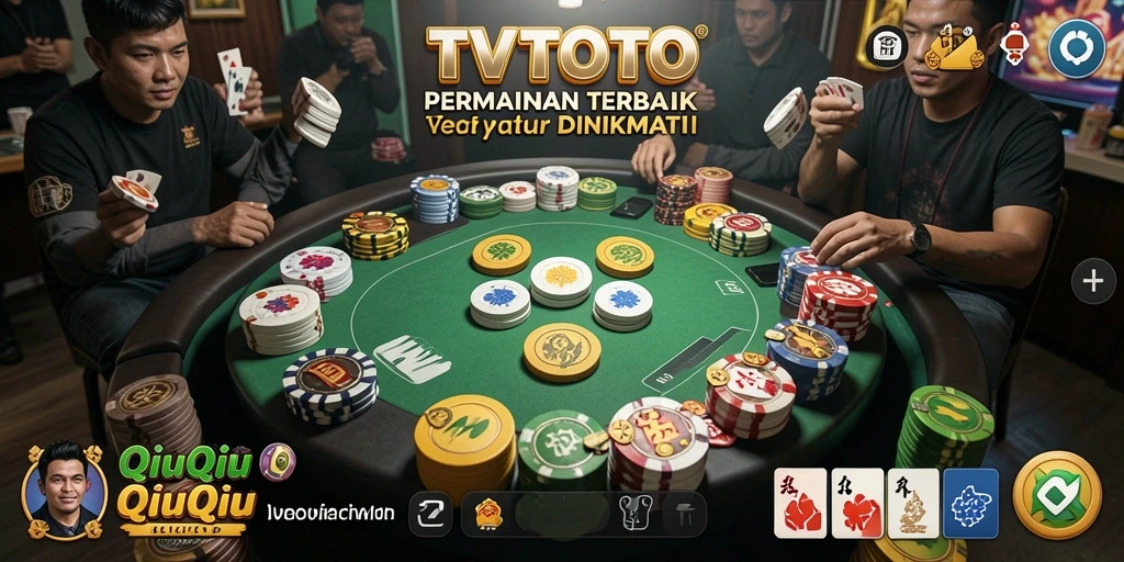 Tampilan screenshot dari permainan QiuQiu yang mendebarkan.