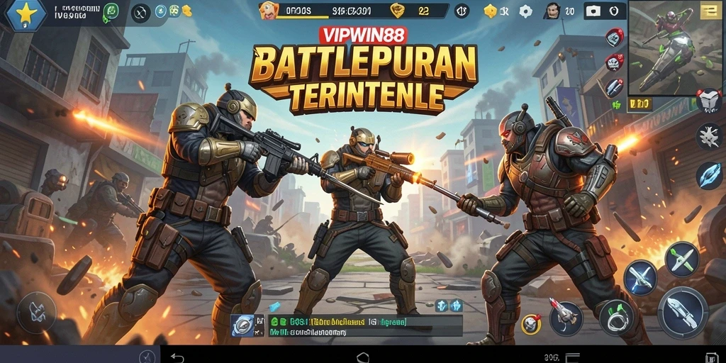 Gameplay menegangkan dengan pertempuran seru di VIPWIN88.